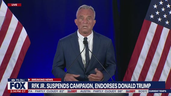 RFK Jr. suspends 2024 campaign; will support Donald Trump