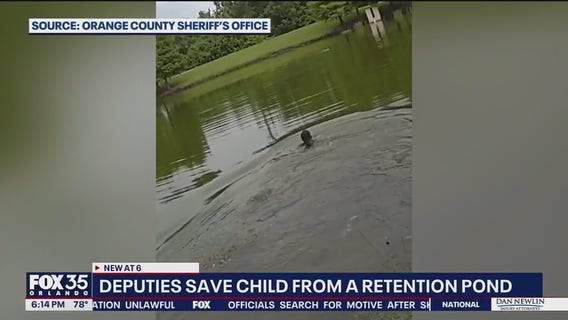 Child with autism treading water rescued by Florida deputy