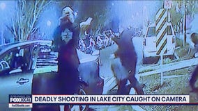 Deadly shooting in Lake City caught on camera