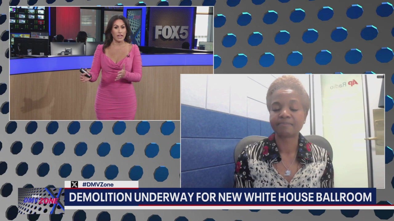 Demolition Underway For the White House Ballroom