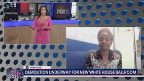 Demolition Underway For the White House Ballroom