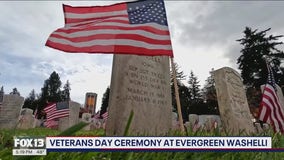 Veterans Day ceremony takes place at Evergreen-Washelli Memorial Park