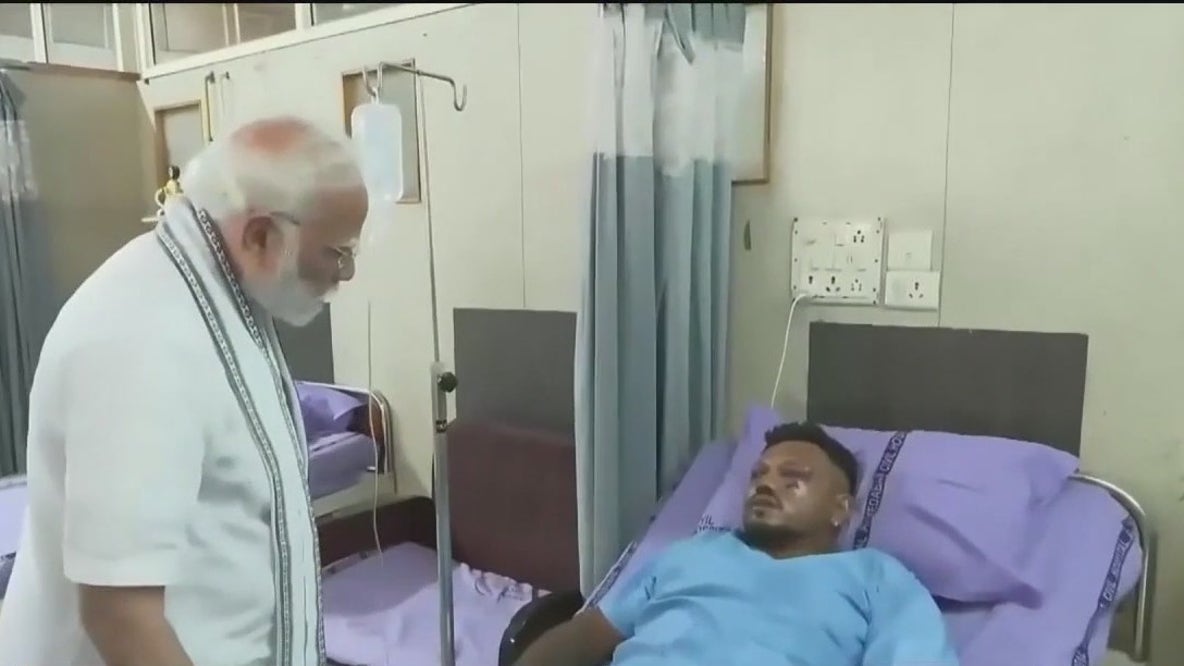 Sole survivor of India plane crash