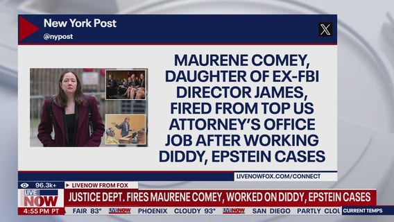 Maurene Comey, federal prosecutor on Epstein and ‘Diddy’ cases, fired