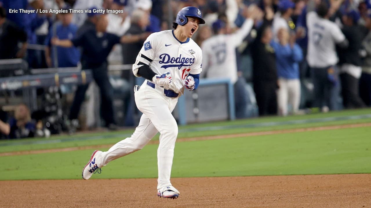 Shohei Ohtani hits two homers in World Series, G3 | FOX 11 Los Angeles