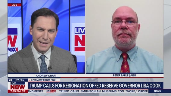 Trump calls for resignation of Fed Reserve Gov. Cook