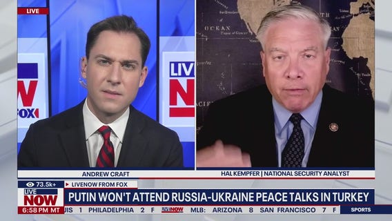 Putin, Trump to skip Ukraine peace talks, Kremlin says