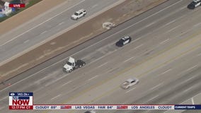 WATCH FULL chase of semi-truck near LA
