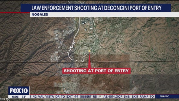 Law enforcement shooting at Arizona border