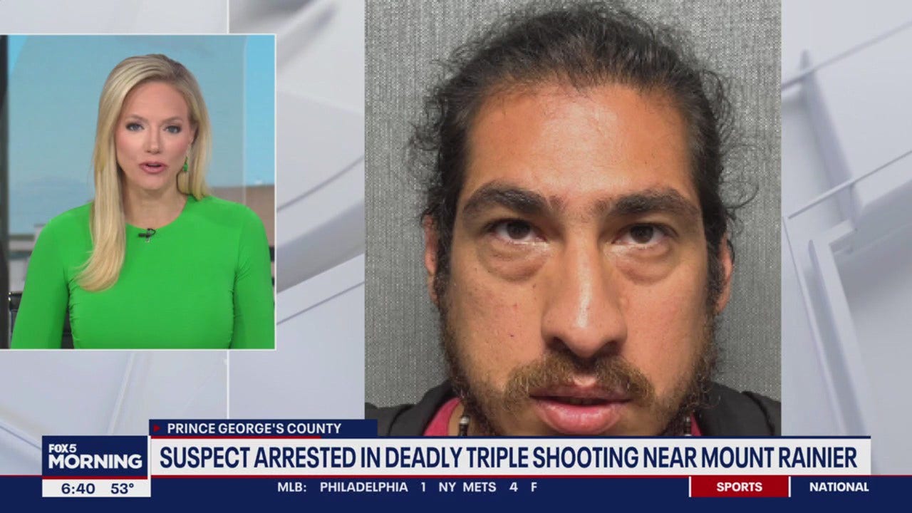 Man arrested for triple shooting that left 1 dead in mount rainier