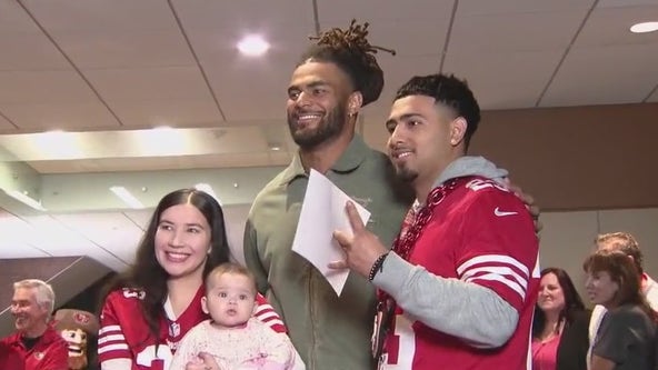 49ers linebacker Fred Warner lends star power to Walnut Creek food drive