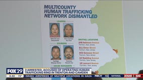 Prostitution ring bust: 8 suspects arrested, 15 victims rescued in Camden, Trenton