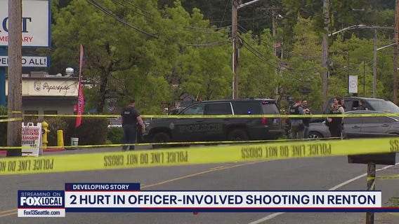 2 hurt, 1 arrested in Renton police shooting