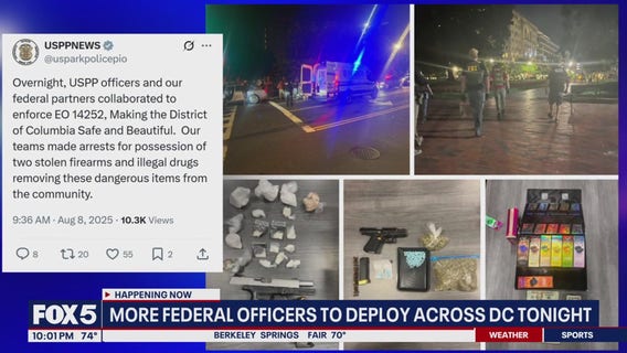 Trump addressing D.C. crime in Monday morning press conference