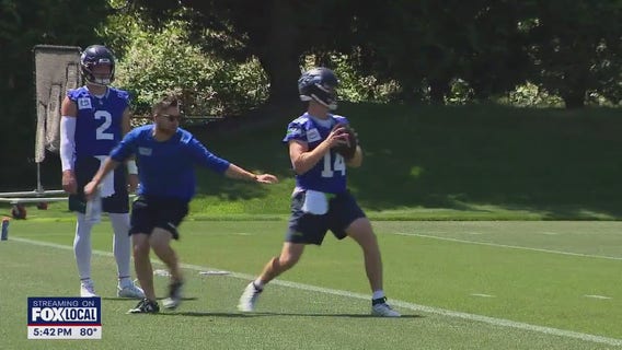 Sam Darnold's competitive nature showing in mini-camp for Seattle Seahawks