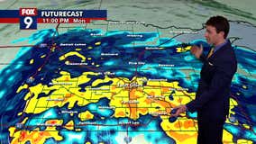 MN weather: Fairly cloudy Monday, rain later