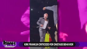 Gospel artist Kirk Franklin criticized by fans for onstage performance behavior