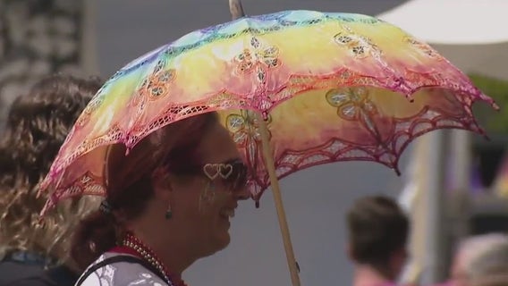 Sonoma County Pride marks 40 years as attendees brave 90-degree heat