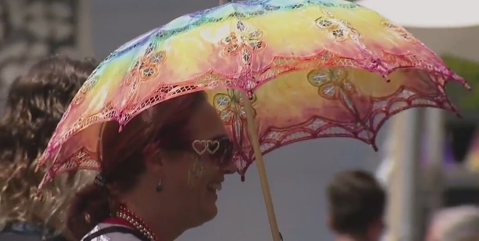 Sonoma County Pride marks 40 years as attendees brave 90-degree heat