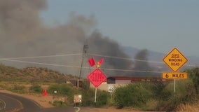 Businesses impacted by fires burning north of Phoenix