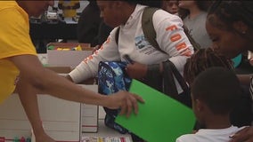 Mistah F.A.B.'s backpack giveaway helps 500 students prepare for the new school year