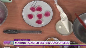 Emerald Eats: Making roasted beets and goat cheese with Purple Cafe Stone Way