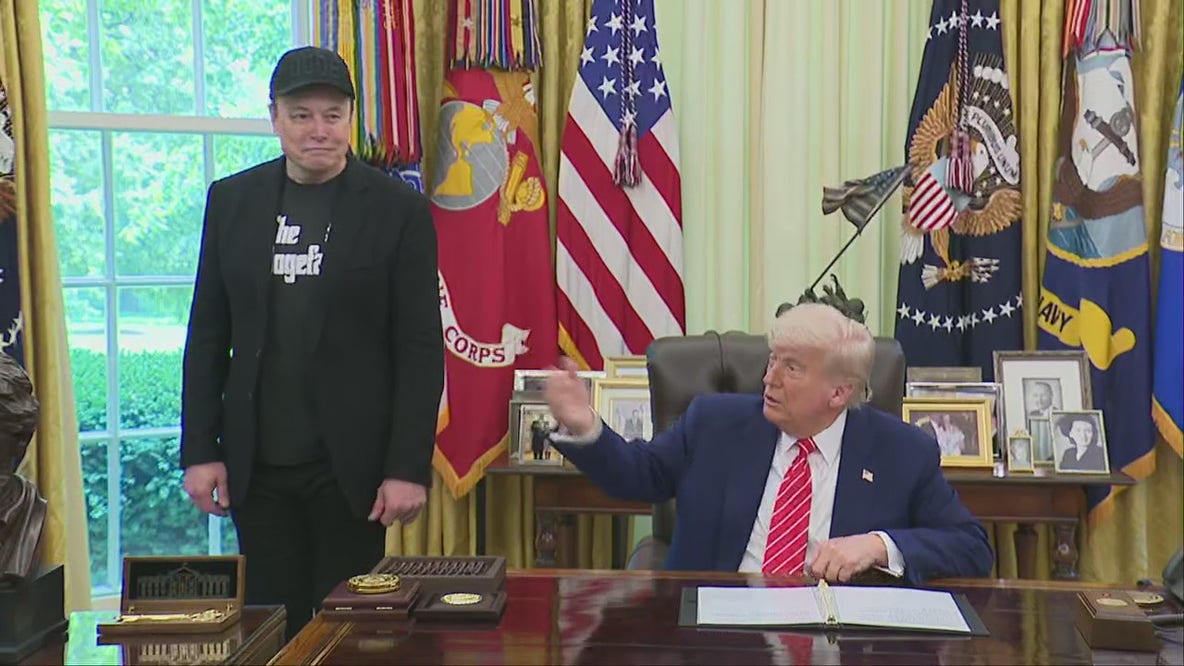 President Trump, Elon Musk answer questions in Oval Office