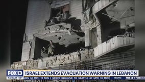 Israel extends evacuation warning in Lebanon