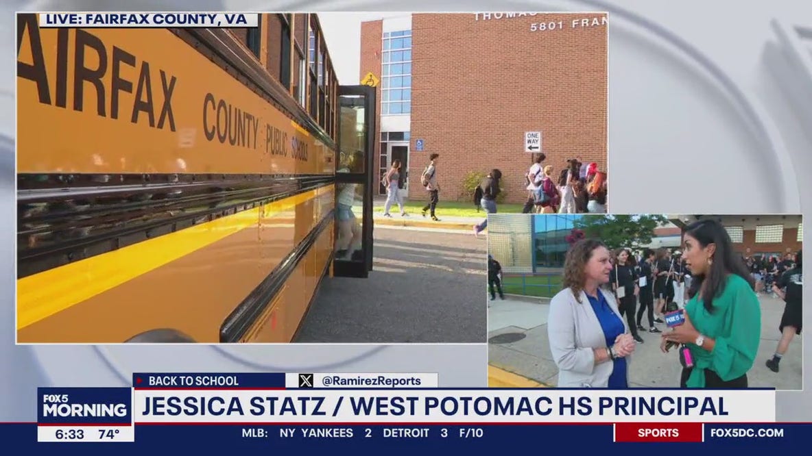 Back to class for Fairfax, Prince William County Public Schools