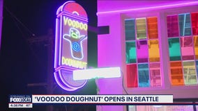 Voodoo Doughnuts opens in Seattle