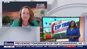 Previewing Tomorrow's Zip Trip to Manassas, VA