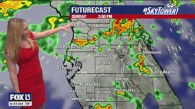 Tampa weather: Scattered storms on Sunday