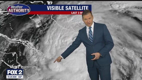 One more really nice Fall day before some showers