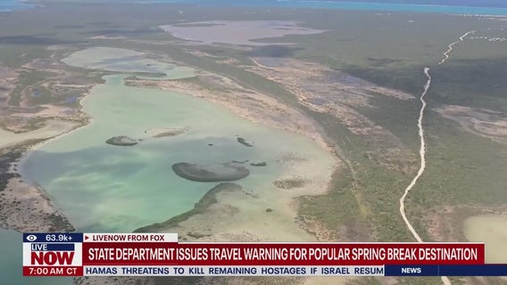 U.S. issues travel warning for popular Caribbean island
