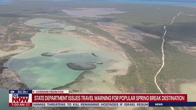 U.S. issues travel warning for popular Caribbean island