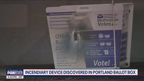 'Incendiary devices' used to set ballot boxes on fire in WA, OR