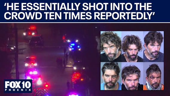 Man accused of shooting group of homeless people