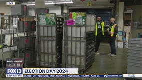 A look inside King County Elections Headquarters in WA