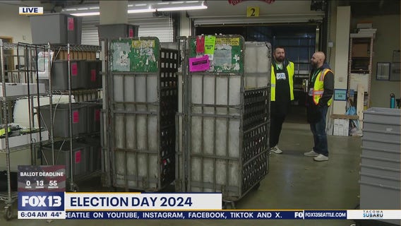 A look inside King County Elections Headquarters in WA
