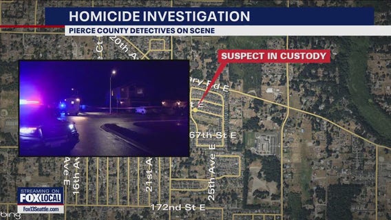 Homicide investigation underway in Spanaway