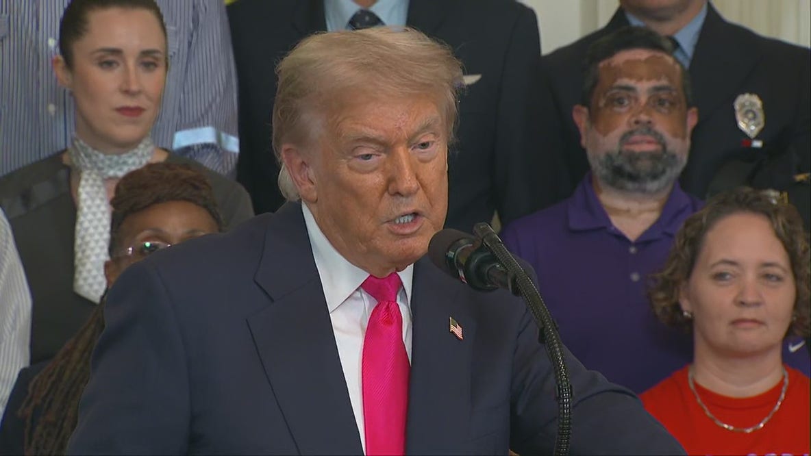 President Trump attends 'One Big, Beautiful Bill' event at White House