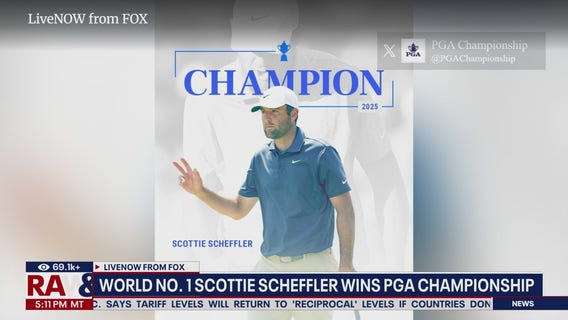 Scottie Scheffler wins first career PGA Championship