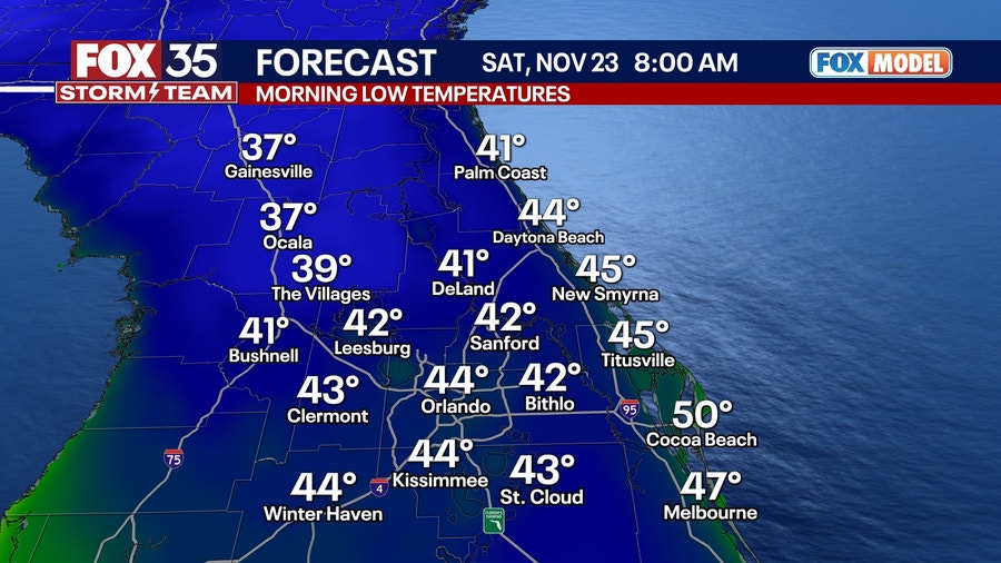 Orlando Forecast: Wednesday, Nov. 20 | PM update