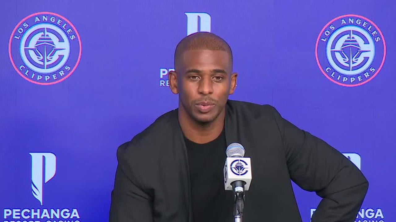 Chris Paul reintroduced by LA Clippers | FOX 11 Los Angeles