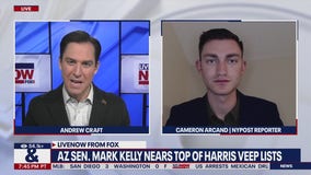 Arizona Senator Kelly among Harris VP candidates