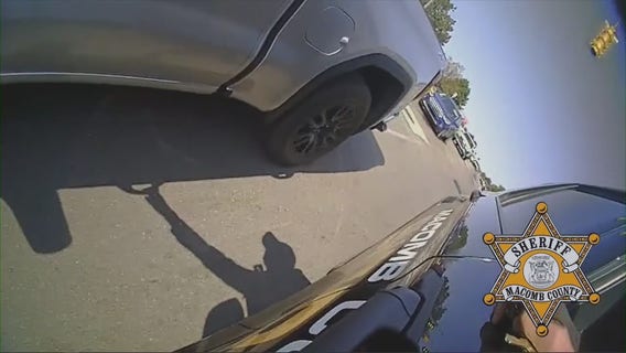 Dramatic rescue video shows Macomb deputies save driver having medical emergency