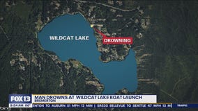 'Chaotic scene:' Father drowns at Kitsap County lake, son survives