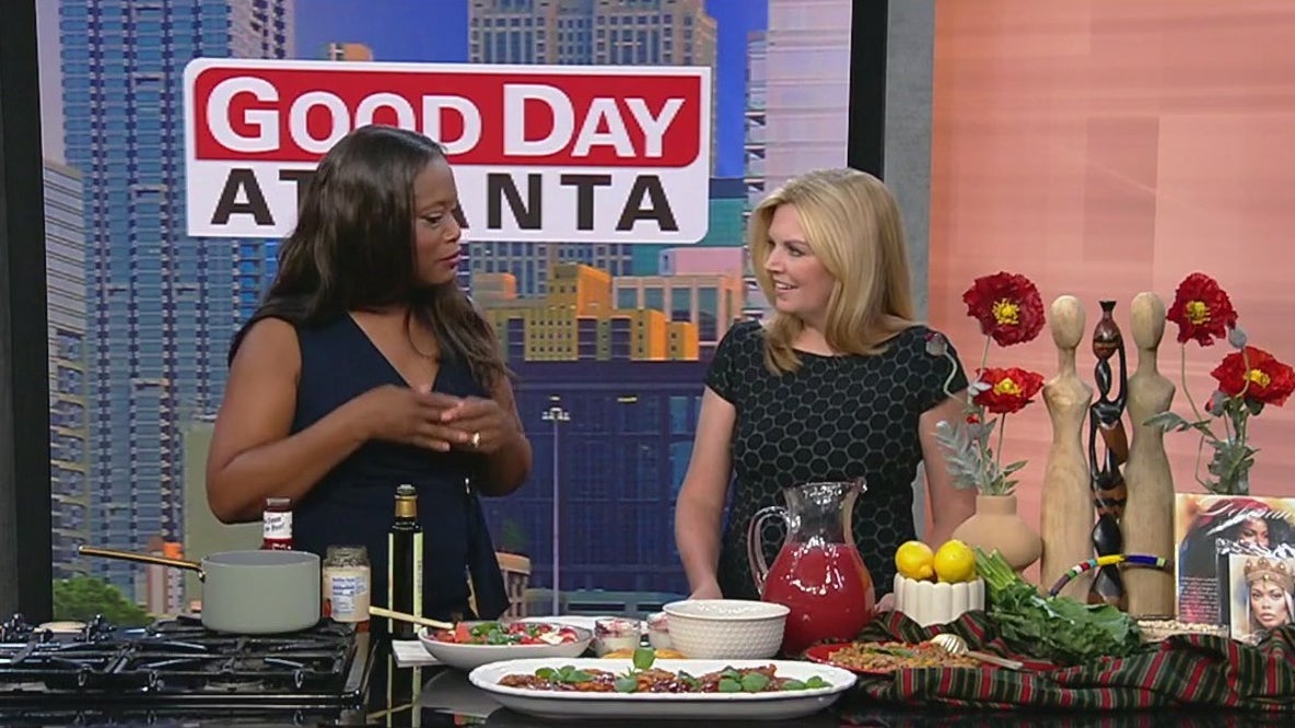 Celebrating Juneteenth with colorful food