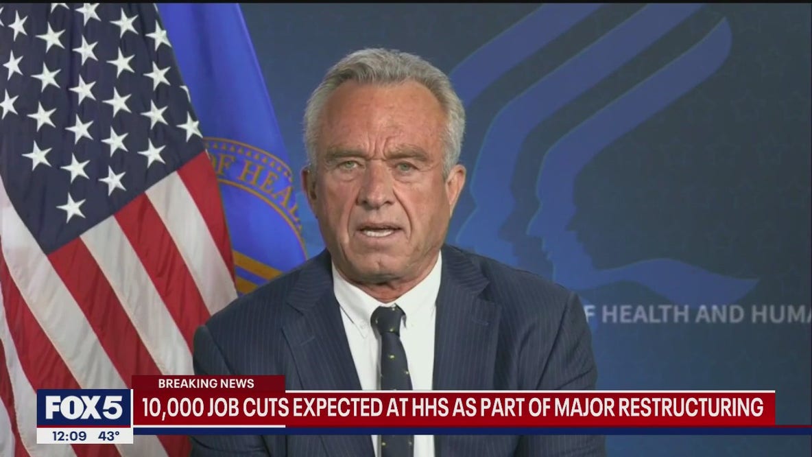 'We're going to consolidate': JFK on HHS layoffs