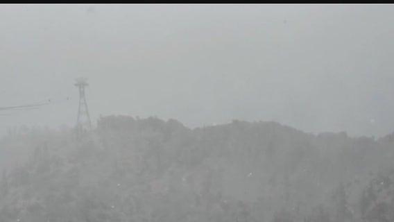 Heat waves, wildfires and now … snow? California endures a summer of extremes